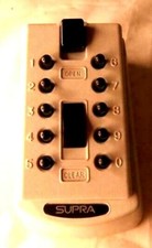 Schlüsseldepot-Box mit Zahlenkombination Key-Safe SUPRA Neupreis 114 €  