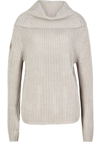 Grober strickpullover mit - grober,
