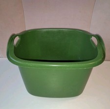 DDR Pneumant Waschschüssel Waschbottich Wäschekorb Grün