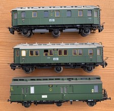 Trix H0 1:87 3x dreiachs Wagen