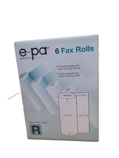 e-pa 6 x Faxrollen kompatibel