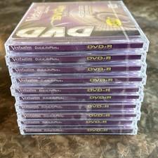 Verbatim DVD+R Discs Lot Of 10