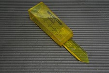 US Niederschlagsmesser Regenmesser Erdspieß, gelb, Texas, USA