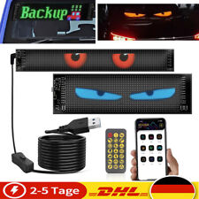 Led Namensschild,Led Anzeigetafel, Laufschrift Programmierbar, Leuchtschild Auto
