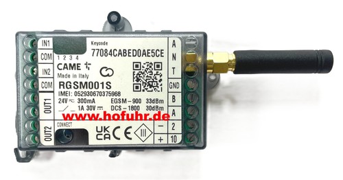 Came gsm gateway - came, relais)