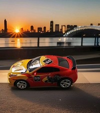 Mini Race RC car Ferngesteuertes Auto in der Dose ca. 8cm Maßstab 1:43