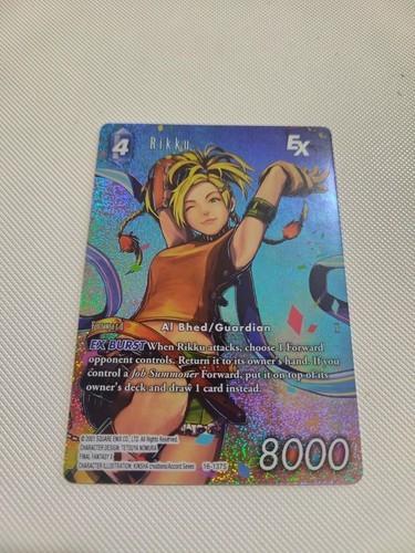 Fftcg foil rikku - fa,