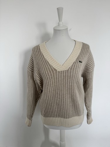 Lacoste damen wollpullover - lacoste,