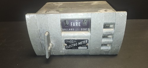 Vintage taxi cab meter - vintage,