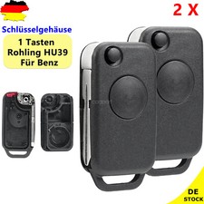 2X Auto schlüssel Gehäuse
