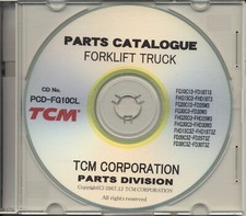 TCM Gabelstapler - Teilekatalog PCD-FG10CL (CD-Version - Originalteile)