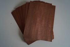 32 Stk. DINA4 Furnier Mahagoni