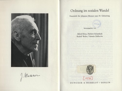 Ordnung sozialen wandel - ordnung,