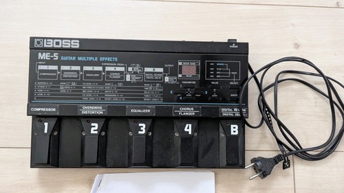 Boss multieffektgerät - me-5,,