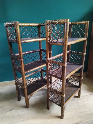 Rattan regale standregale i - rattan-regale,