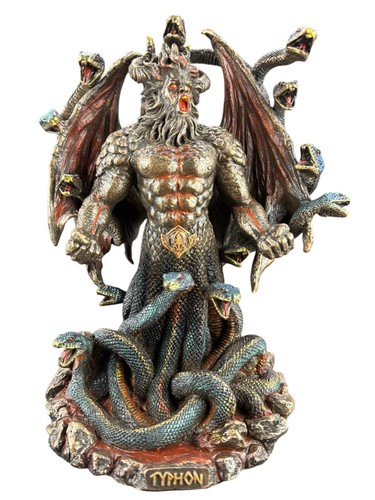 Griechische riesenfigur typhon - griechische,