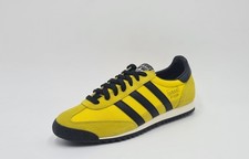 *NEU* 2011 Adidas Dragon Vintage Retro Sample Gelb Gr. UK 8,5 / EUR 42 2/3