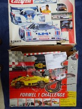 CARRERA Profi 140 Konvolut Monaco F1 Challenge Looping & mehr heftig bespielt