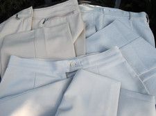 3 Sommerhosen Gr. 38..Creme