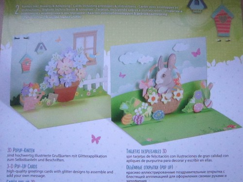 Folia popup karten - 3d,