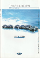Prospekt Ford Futura Editionsmodelle 02/00 2000