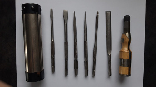 Altes multitool holz metall - multitool, holz/metall