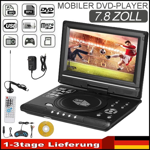 Tragbarer dvd player - tragbarer, dvd-player