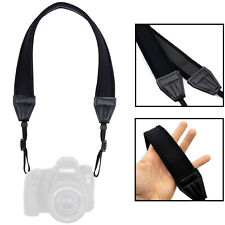 Kameragurt Neopren gepolstert Schwarz Schultergurt Neck Strap