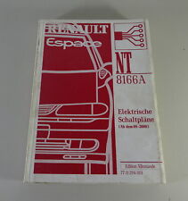 Werkstatthandbuch Elektrik / Schaltpläne Renault Espace III JE Stand 09/2000