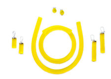 Orginal 80er Jahre Schwarzlicht / Neon Schmuck Set