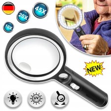 Lupe mit Licht 10X 20X 45X