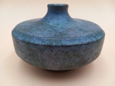Blaue Studiokeramik Vase