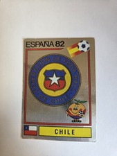 ?️ Wappen Chile Badge ?️ #146 Panini WM World Cup 1982 Espana 82?️