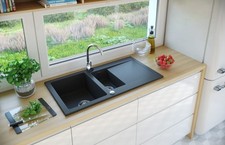 Granit Spüle + Siphon