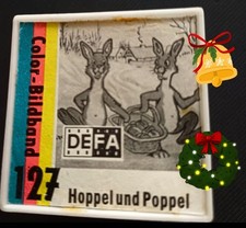 Diafilme " Hoppel und Poppel " POUVA  Magica ROLLFILM Defa DDR TOP ZUSTAND