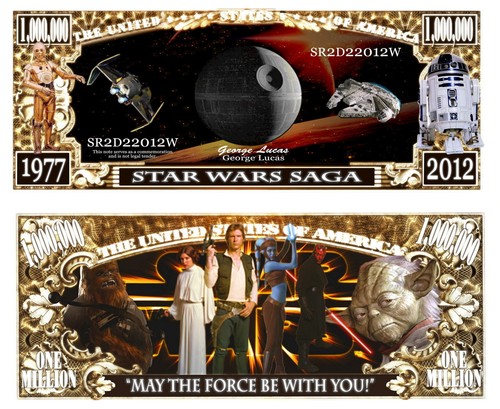 Star wars schein million - -schein,