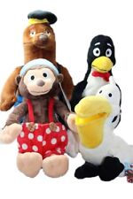 Schmidt Petzi und seine Freunde   Plüschfiguren Kuscheltiere   4 ´er  Set