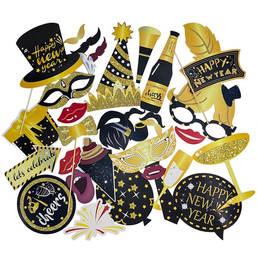 Silvester photo booth set - booth,