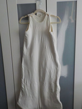 Hess Natur Schlafsack 110cm Biobaumwolle Teddyfutter 4 Jahreszeiten naturweiss