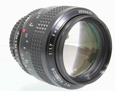 Minolta MC Rokkor 1:1.7 f=85mm