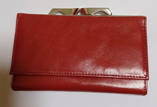 Vintage leder geldbeutel - vintage,