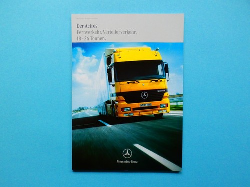 Prospekt lkw mercedes - -,