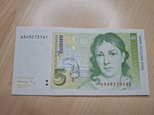 Geldschein deutsche mark - deutsche,