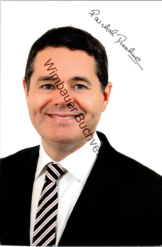 Autogrammkarte paschal donohoe - autogrammkarte,