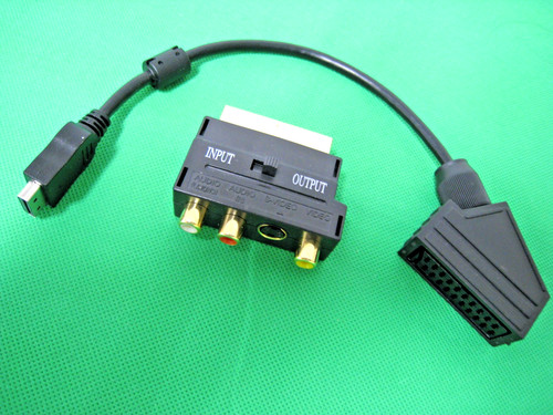 Hdmi stecker scart - zu, scart-buchse