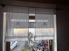 Gardine, 2 Stück Shabby