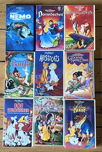 Walt disney vhs sammlung - vhs, 9