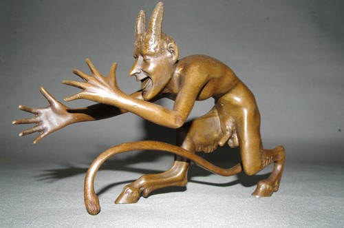Super bronze teufel lucifer - bronze,