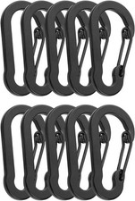 Karabinerhaken Aluminium 10