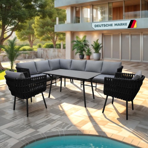 Eck lounge set sitzgruppe - eck,
